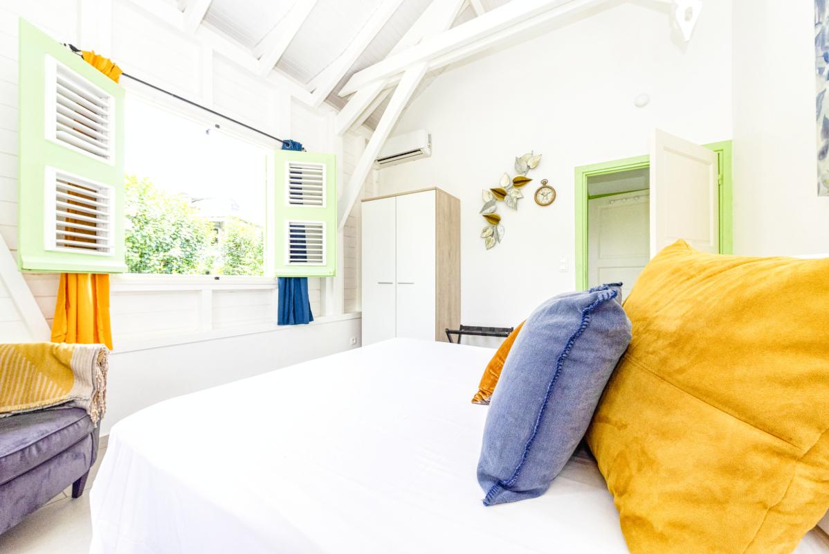13.Location villa piscine Marie Galante Guadeloupe_Chambre